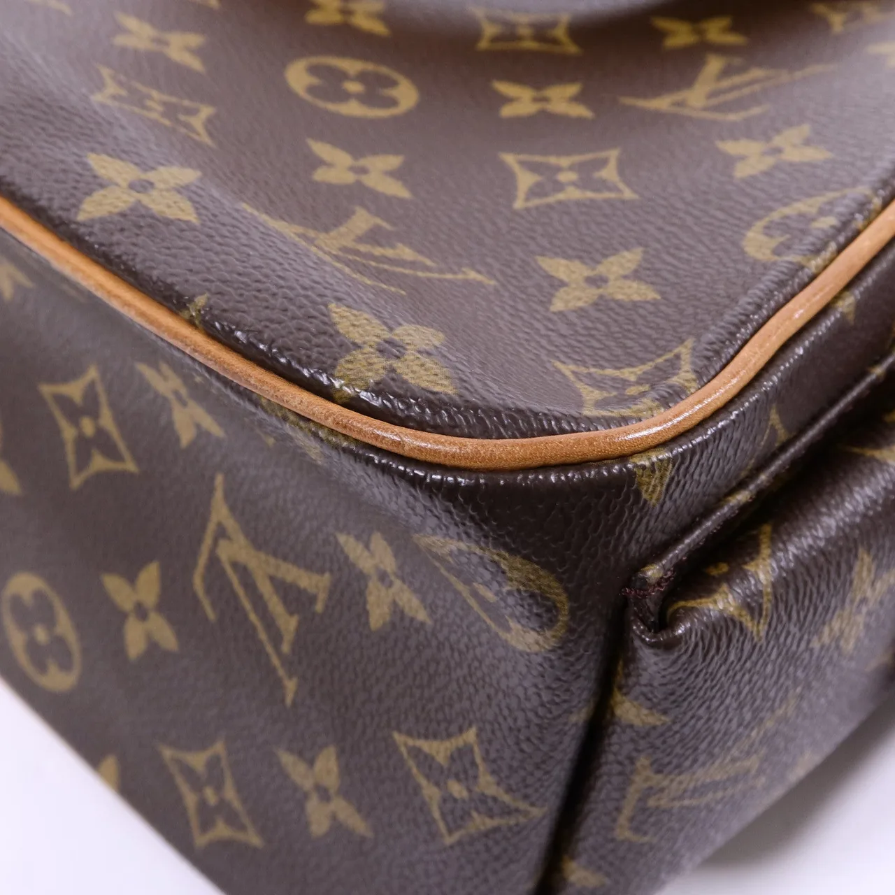 LOUIS VUITTON Excentri-cite M51161 手提包 塗層帆布 棕色 / Brown 塗層帆布 中古品C - 縮圖 12