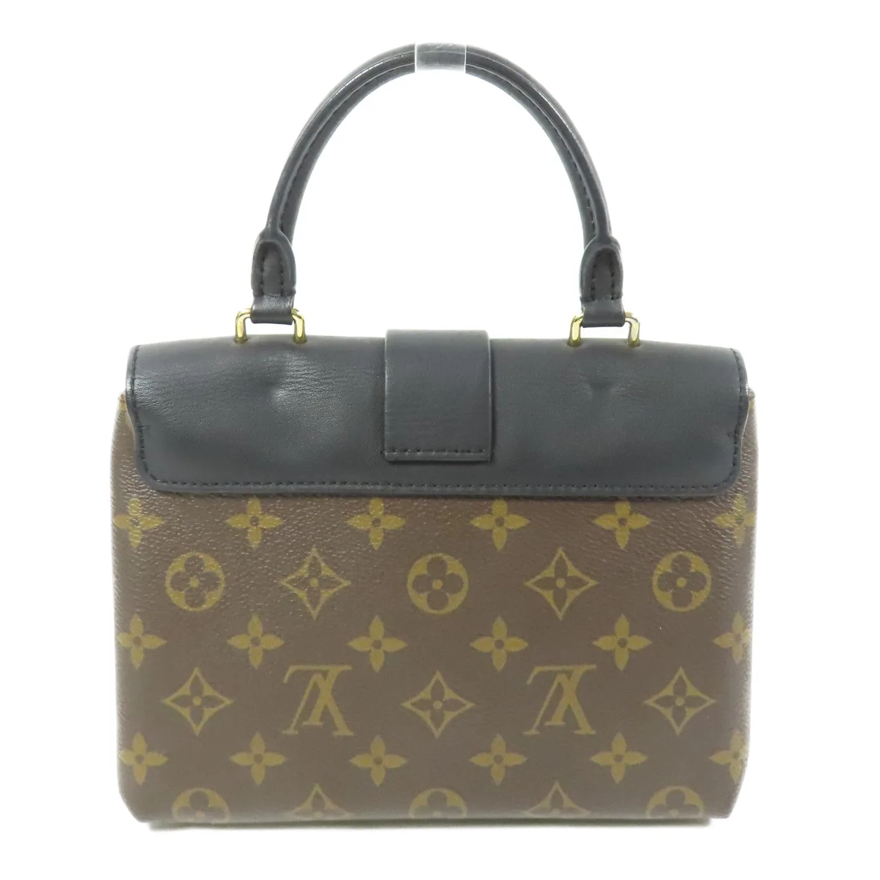 LOUIS VUITTON Locky M44141 兩用包 塗層帆布 棕色 / 黑色 / Brown/Black 塗層帆布 中古品B - 縮圖 3
