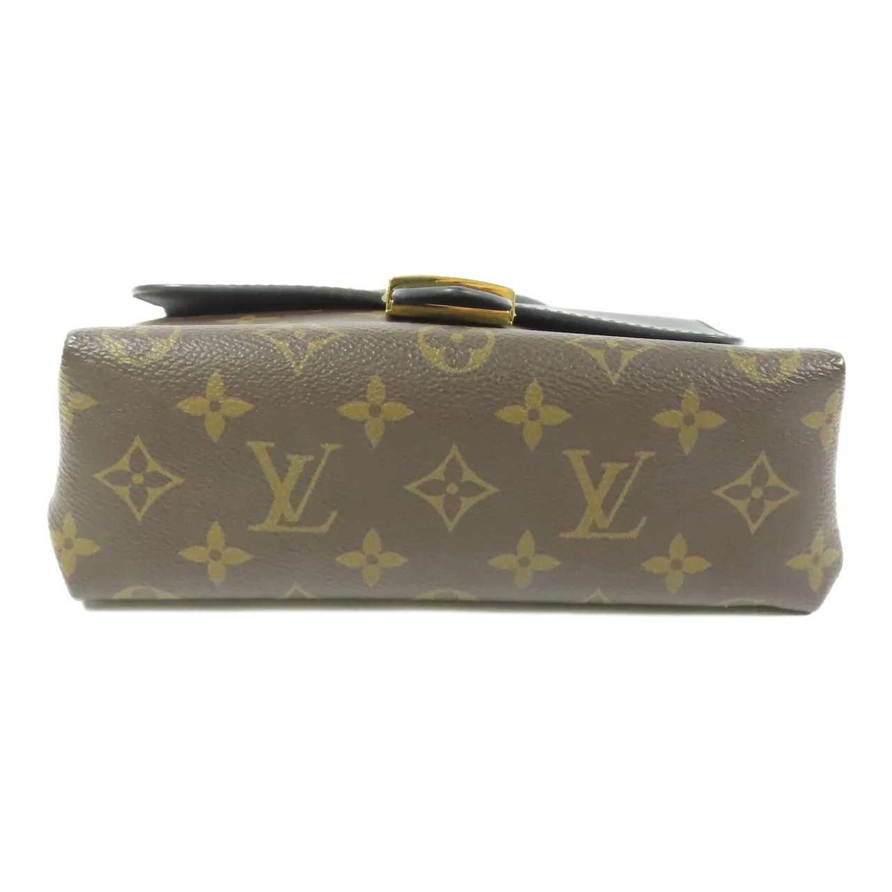 LOUIS VUITTON Locky M44141 兩用包 塗層帆布 棕色 / 黑色 / Brown/Black 塗層帆布 中古品B - 縮圖 4
