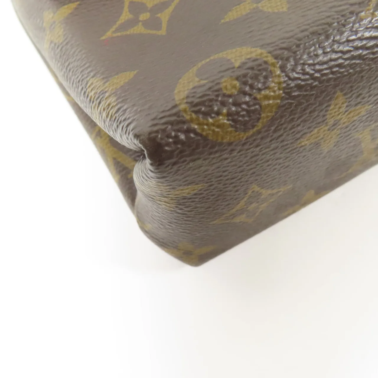 LOUIS VUITTON Locky M44141 兩用包 塗層帆布 棕色 / 黑色 / Brown/Black 塗層帆布 中古品B - 縮圖 6