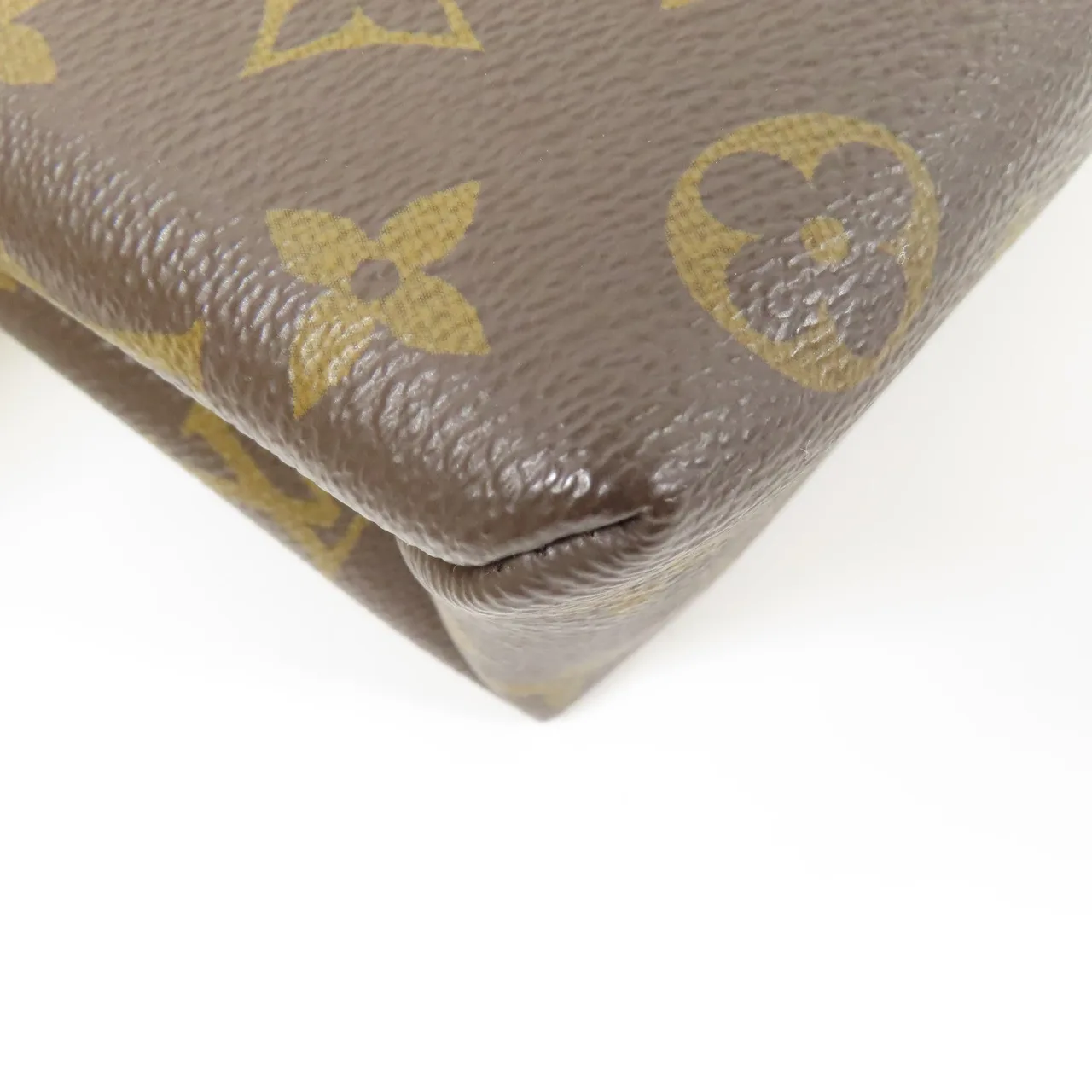 LOUIS VUITTON Locky M44141 兩用包 塗層帆布 棕色 / 黑色 / Brown/Black 塗層帆布 中古品B - 縮圖 8