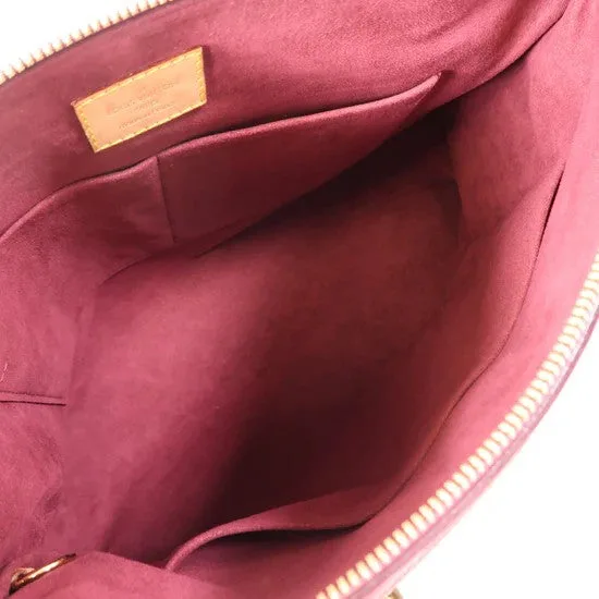 LOUIS VUITTON Pallas M50067 兩用包 塗層帆布 棕色 / Brown 塗層帆布 中古品A - 縮圖 5