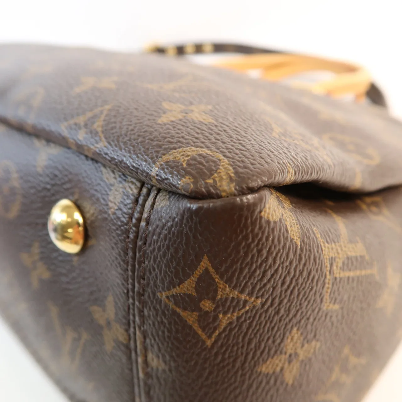LOUIS VUITTON Pallas M50067 兩用包 塗層帆布 棕色 / Brown 塗層帆布 中古品A - 縮圖 11