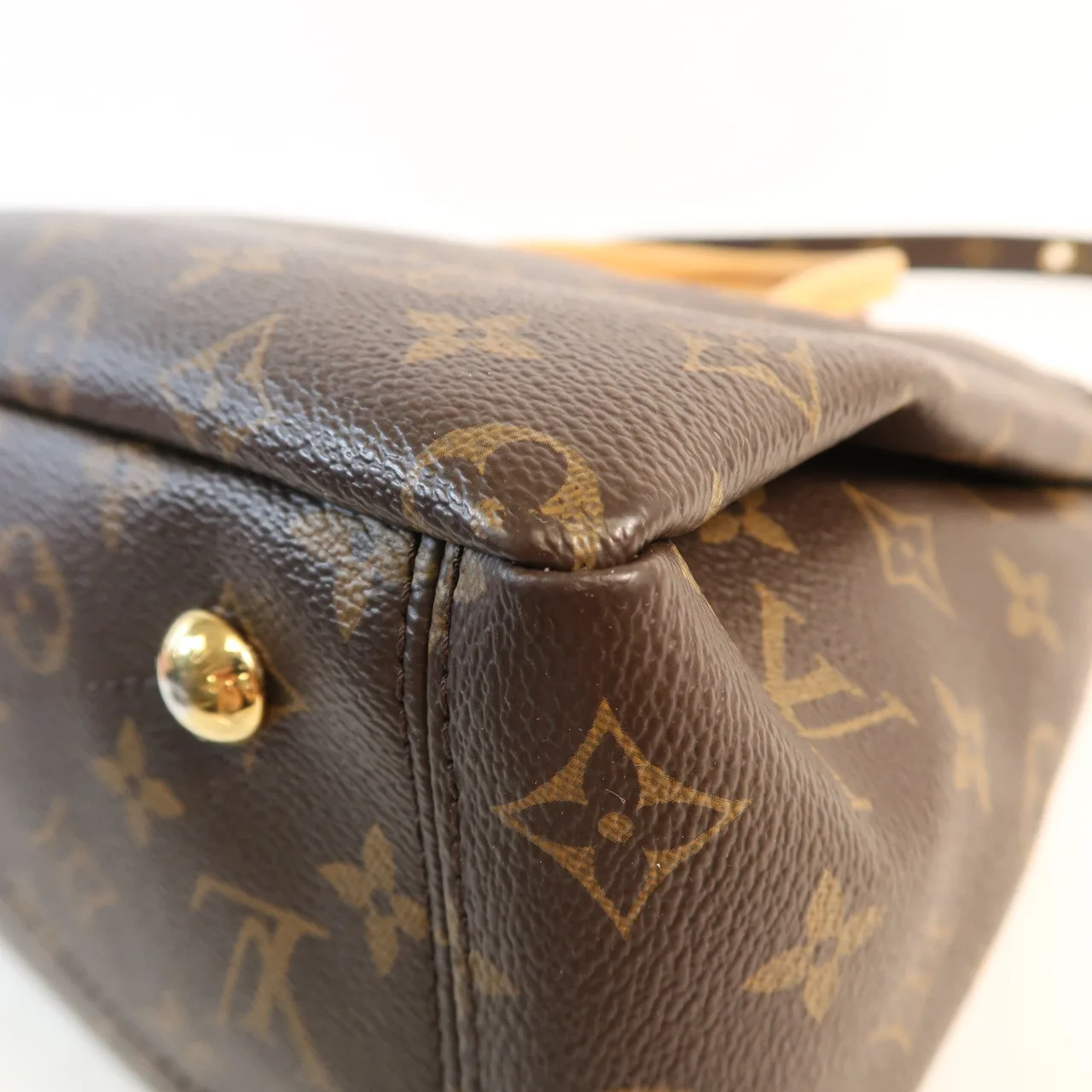 LOUIS VUITTON Pallas M50067 兩用包 塗層帆布 棕色 / Brown 塗層帆布 中古品A - 縮圖 13
