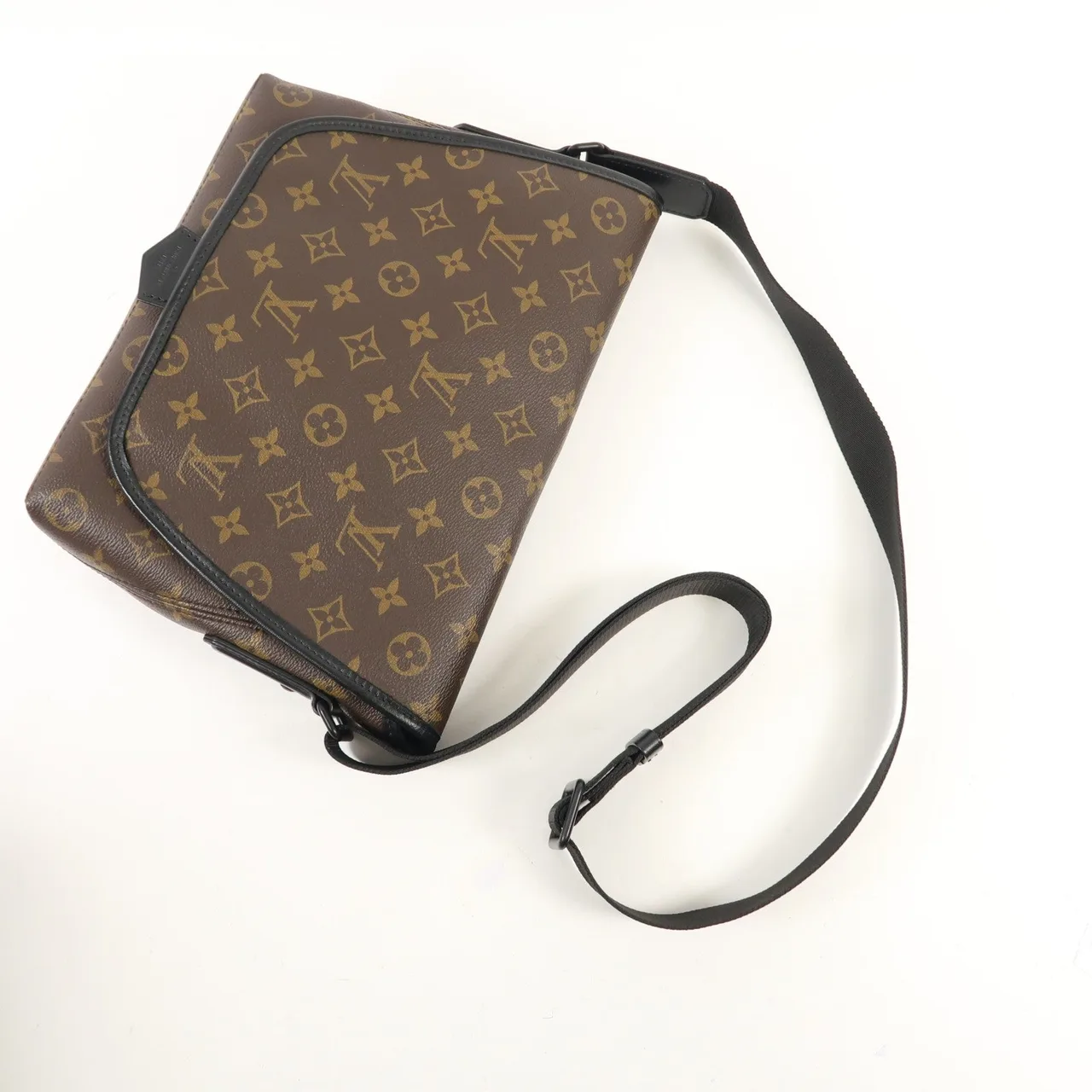 LOUIS VUITTON M45557 肩背包 塗層帆布 棕色 / Brown 塗層帆布 中古品A - 縮圖 9