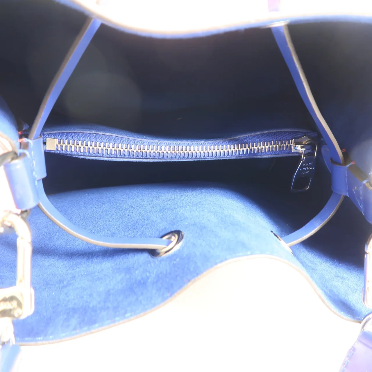 LOUIS VUITTON NeoNoe M54365 兩用包 牛皮 紅色 / 藍色 / Red/Blue 牛皮 中古品A - 縮圖 5