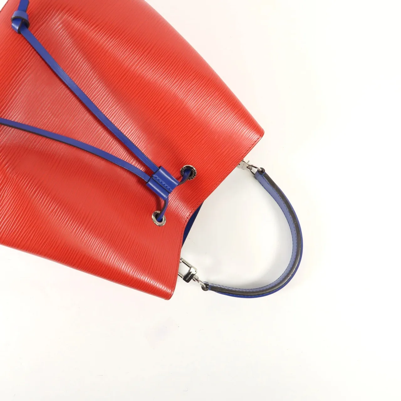 LOUIS VUITTON NeoNoe M54365 兩用包 牛皮 紅色 / 藍色 / Red/Blue 牛皮 中古品A - 縮圖 9