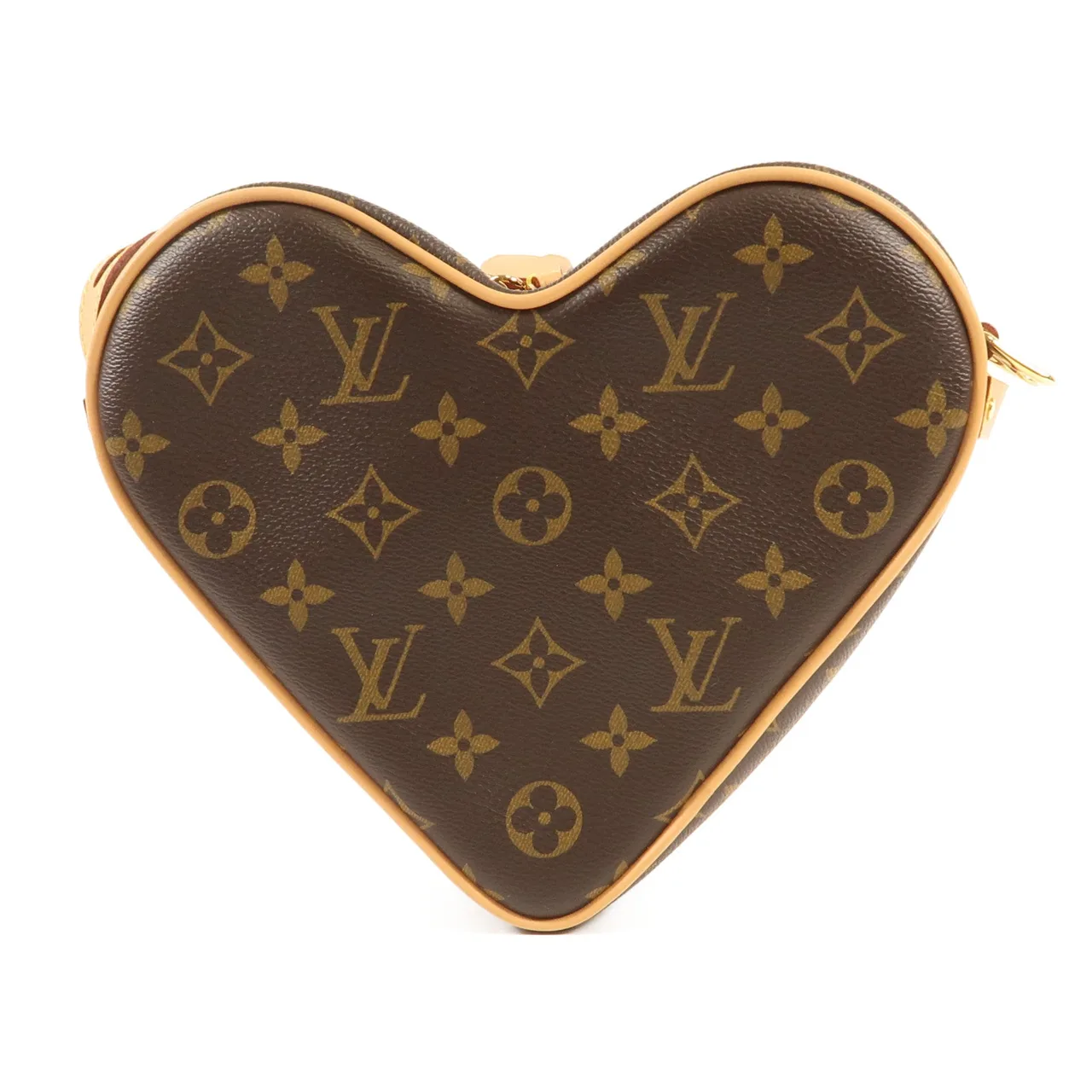 LOUIS VUITTON Game On Coeur M57456 肩背包 塗層帆布 棕色 / Brown 塗層帆布 中古品A - 縮圖 2