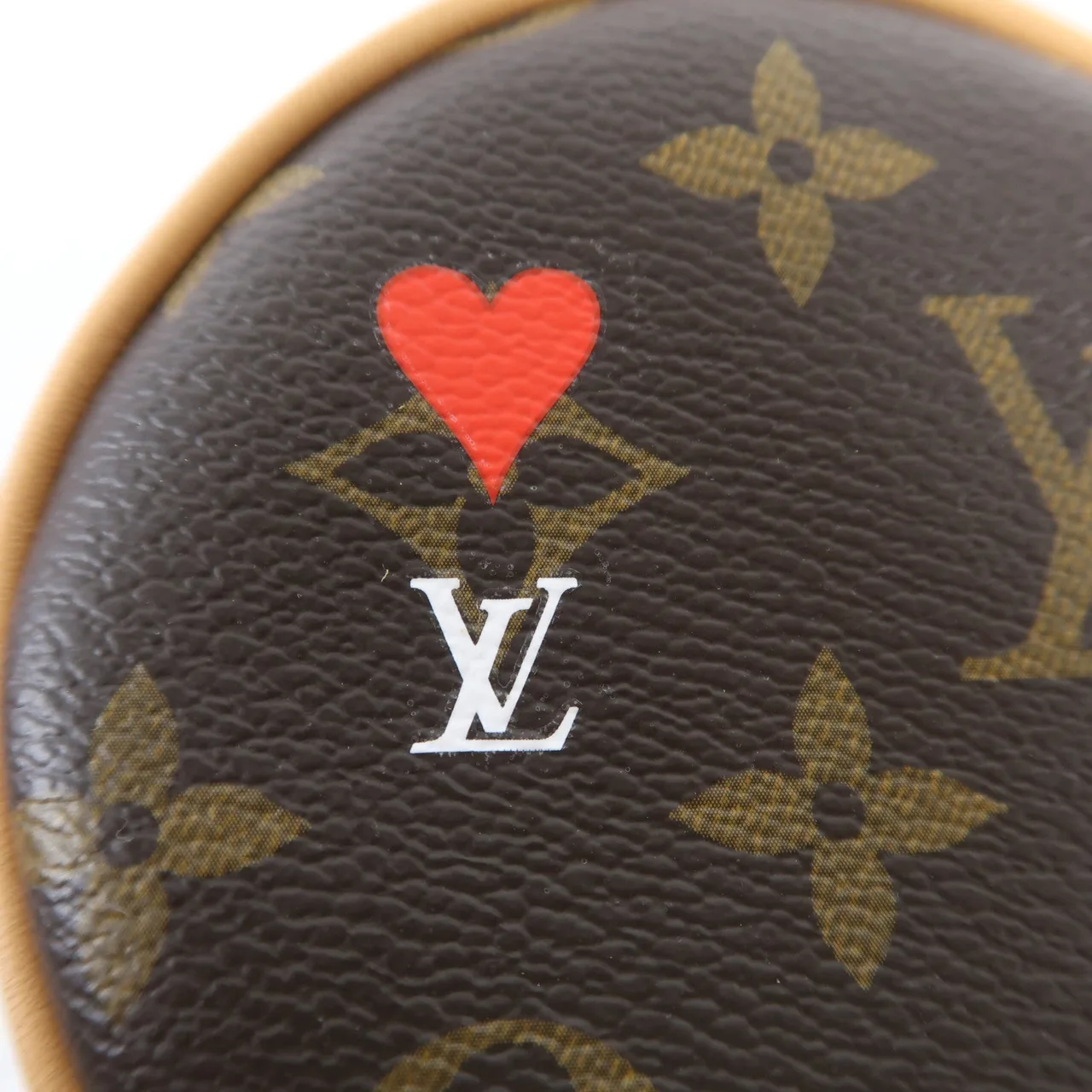 LOUIS VUITTON Game On Coeur M57456 肩背包 塗層帆布 棕色 / Brown 塗層帆布 中古品A - 縮圖 8