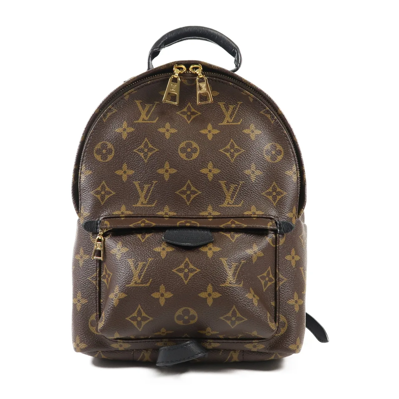 LOUIS VUITTON Palm Springs M41560 背包 塗層帆布 棕色 / Brown