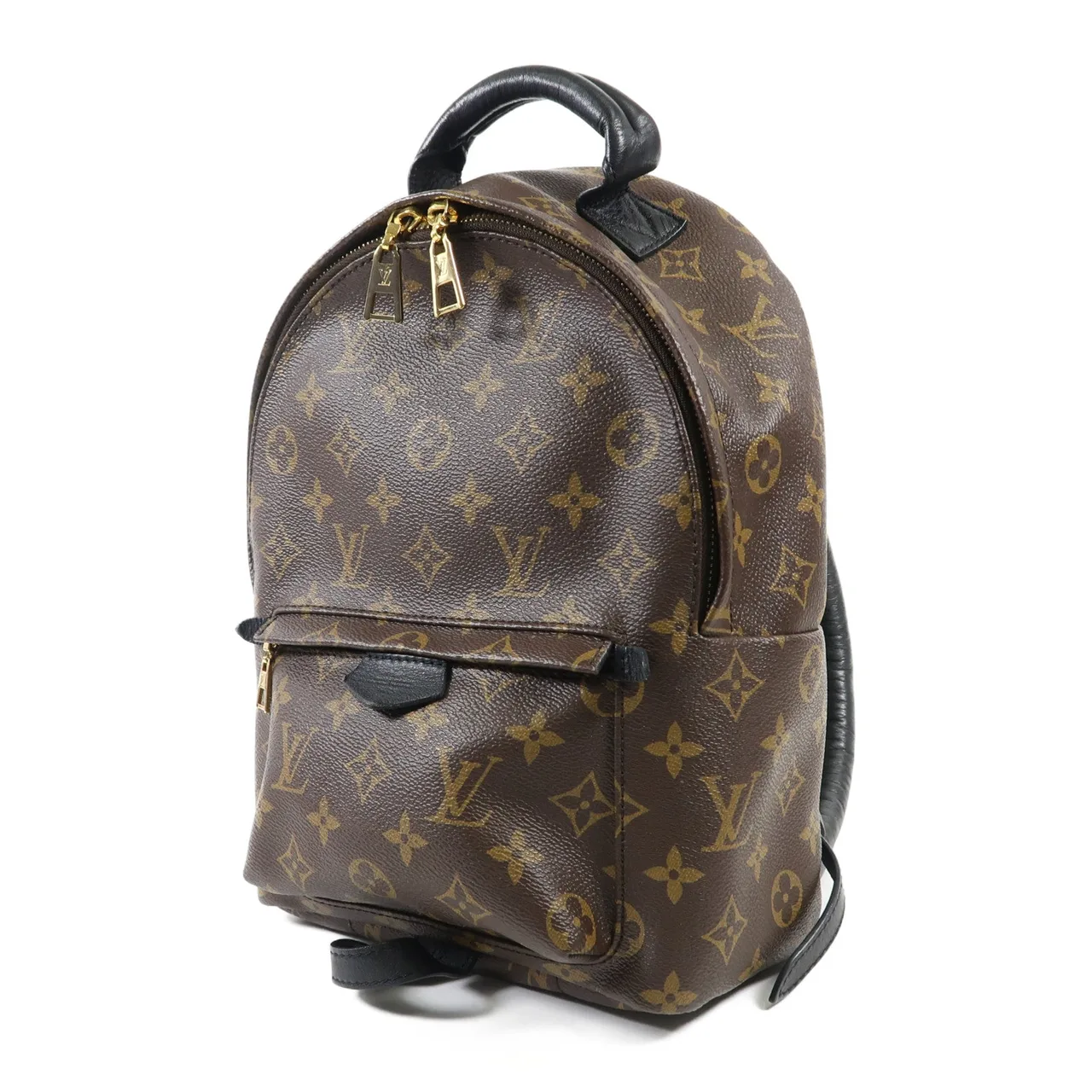 LOUIS VUITTON Palm Springs M41560 背包 塗層帆布 棕色 / Brown 塗層帆布 中古品A - 縮圖 3