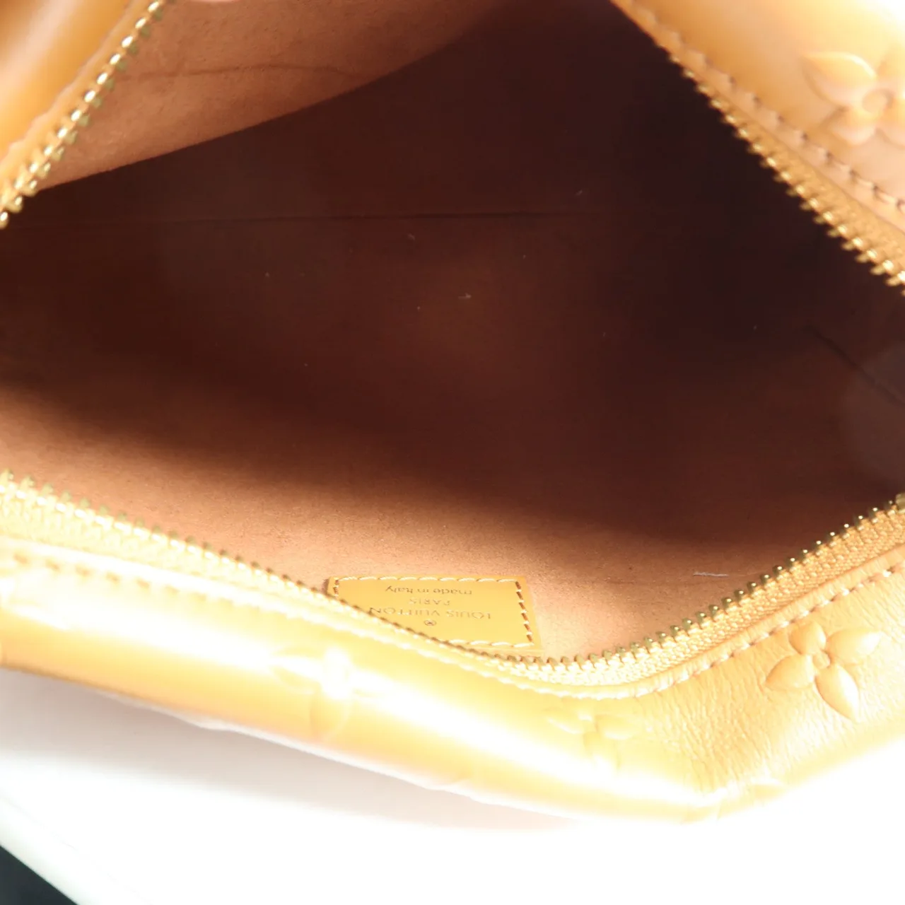 LOUIS VUITTON Side Trunk M21741 兩用包 皮革 棕色 / Sand 皮革 中古品A - 縮圖 5