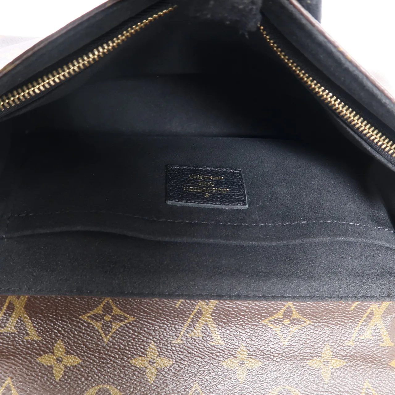 LOUIS VUITTON Saint Placide M43714 肩背包 塗層帆布 棕色 / Brown/Black 塗層帆布 中古品A - 縮圖 5