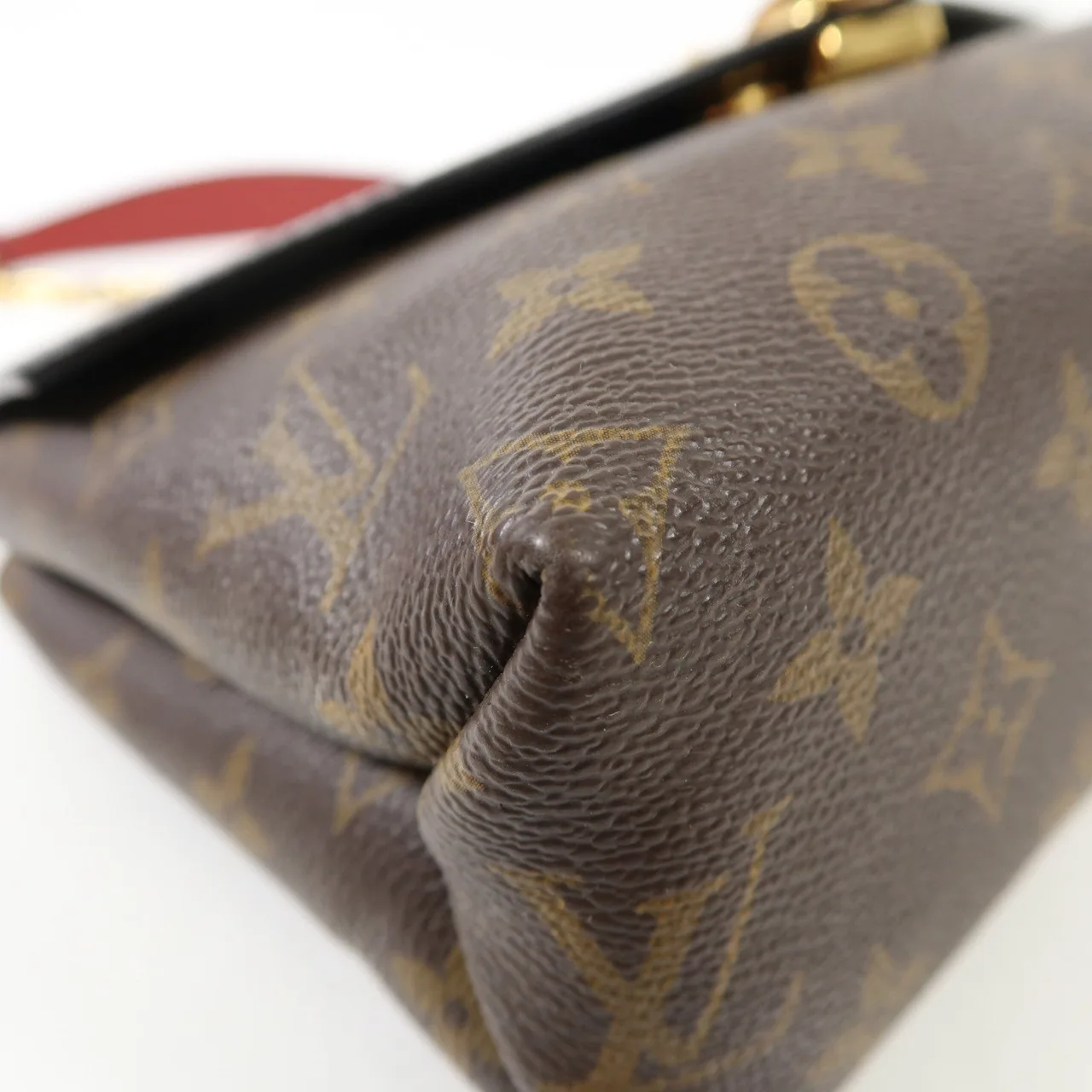 LOUIS VUITTON Saint Placide M43714 肩背包 塗層帆布 棕色 / Brown/Black 塗層帆布 中古品A - 縮圖 10