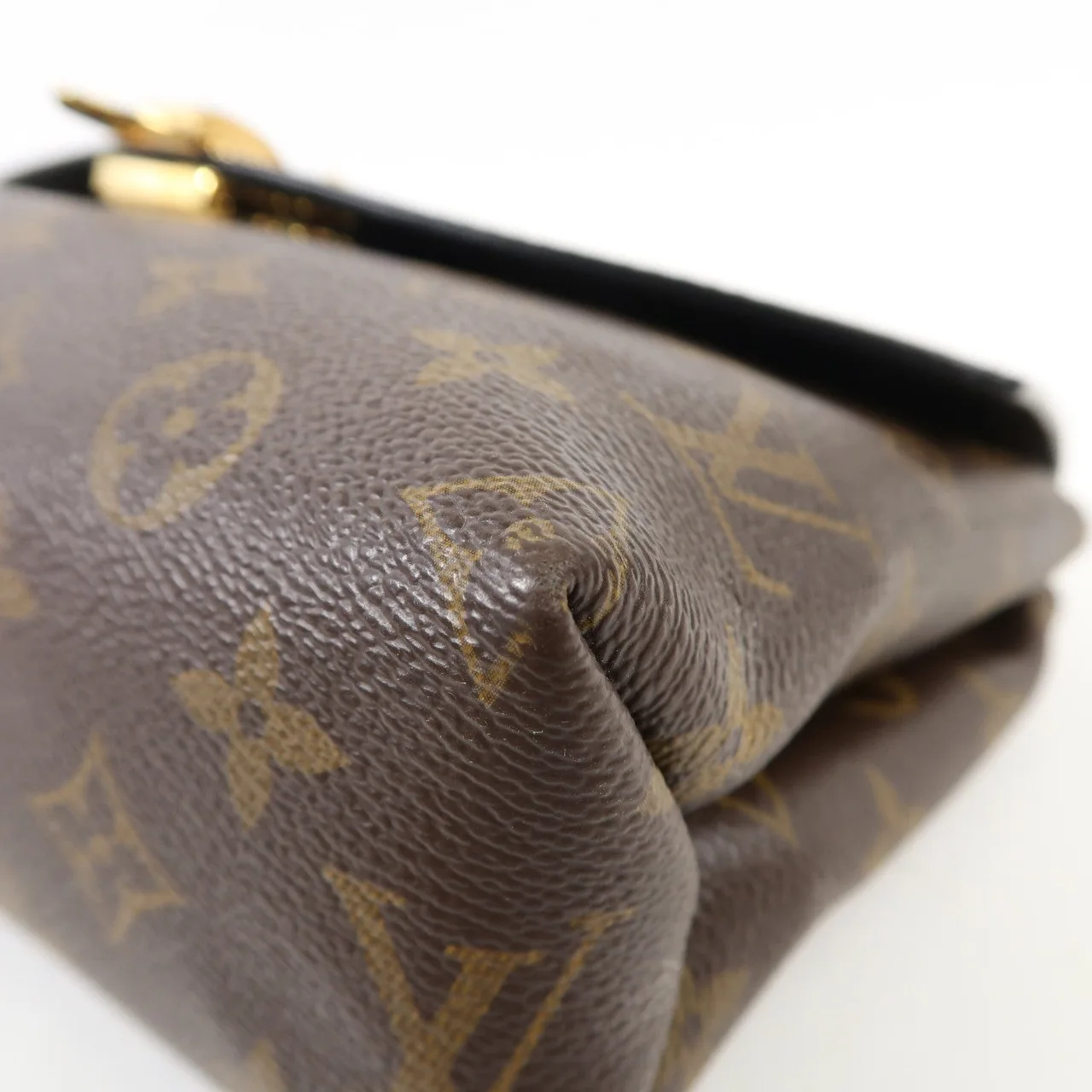 LOUIS VUITTON Saint Placide M43714 肩背包 塗層帆布 棕色 / Brown/Black 塗層帆布 中古品A - 縮圖 11