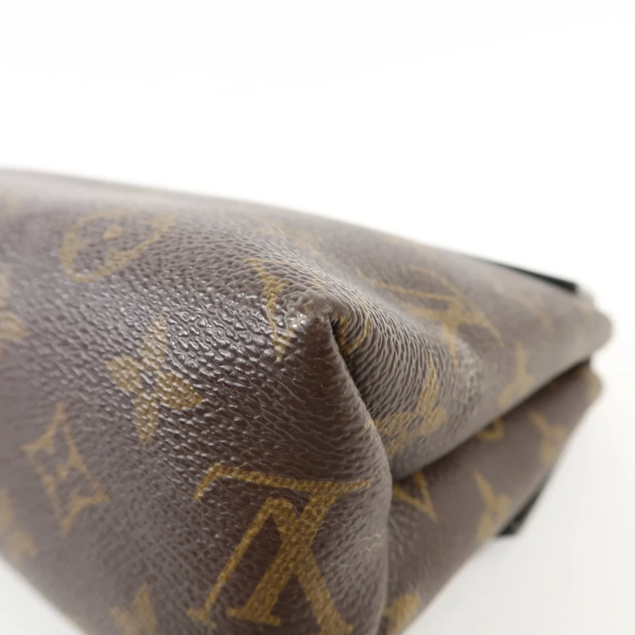 LOUIS VUITTON Saint Placide M43714 肩背包 塗層帆布 棕色 / Brown/Black 塗層帆布 中古品A - 縮圖 13