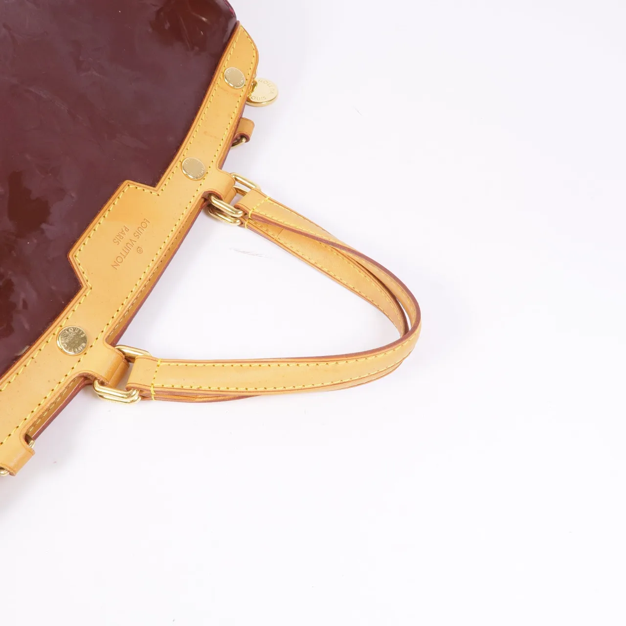 LOUIS VUITTON Brea M91690 兩用包 皮革 紅色 / Rouge Fauviste 皮革 中古品C - 縮圖 5