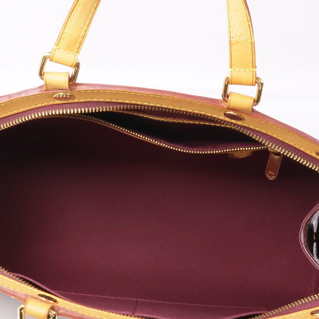 LOUIS VUITTON Brea M91690 兩用包 皮革 紅色 / Rouge Fauviste 皮革 中古品C - 縮圖 12