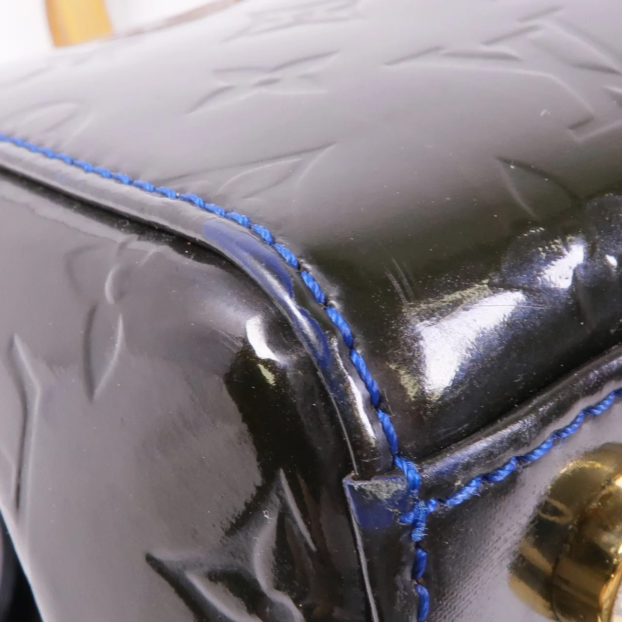 LOUIS VUITTON M90054 兩用包 皮革 海軍藍 / Grand Bleu 皮革 中古品C - 縮圖 6