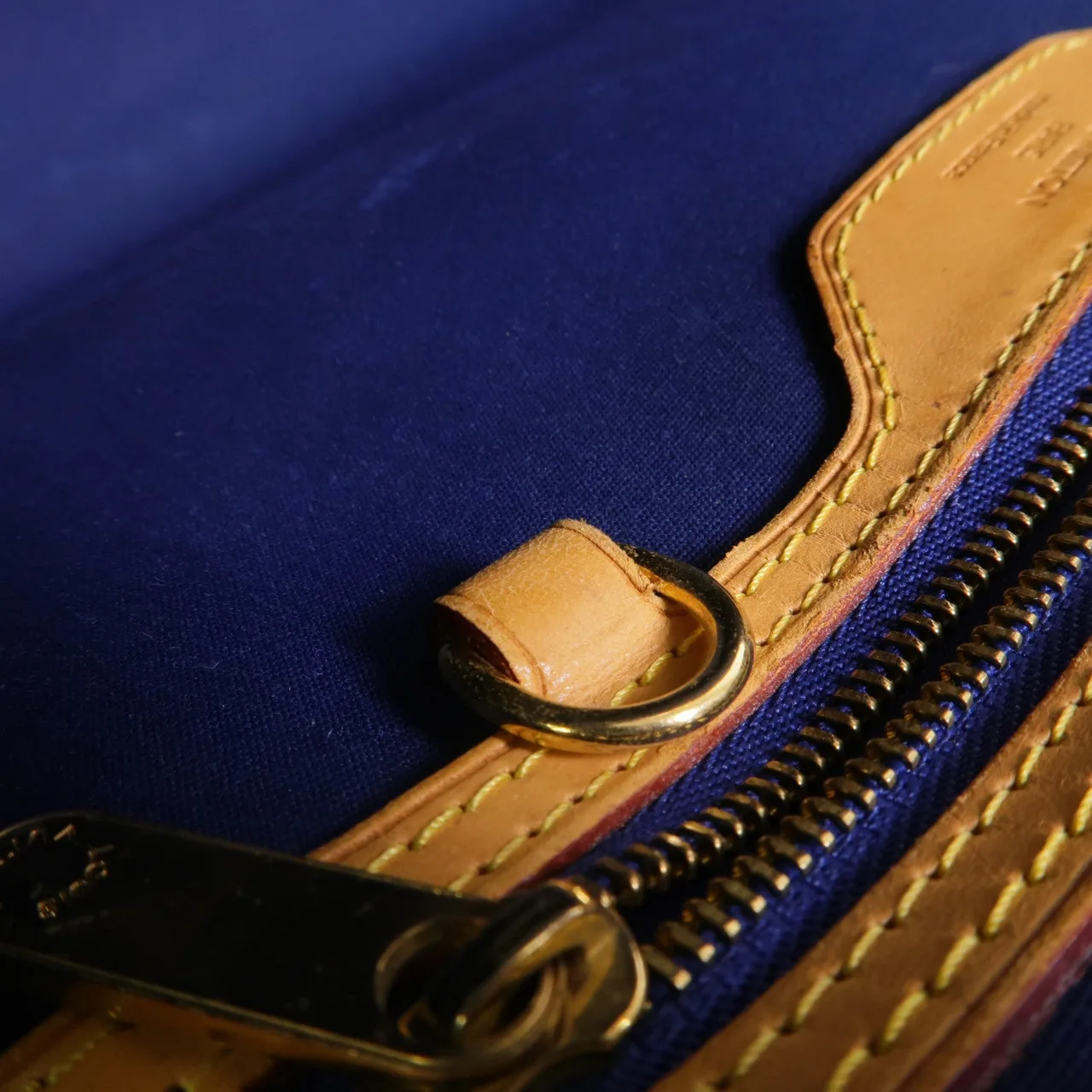 LOUIS VUITTON M90054 兩用包 皮革 海軍藍 / Grand Bleu 皮革 中古品C - 縮圖 16