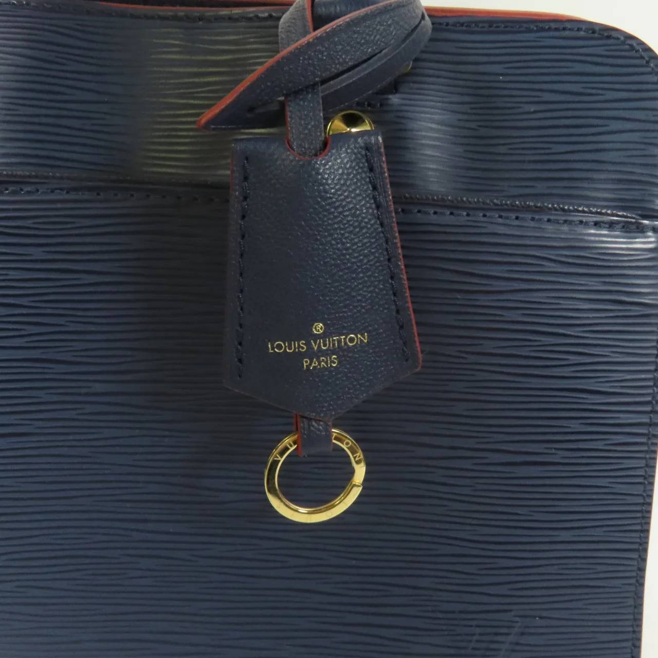 LOUIS VUITTON M51239 兩用包 牛皮 海軍藍 / Andigo Blue/Red 牛皮 中古品C - 縮圖 9