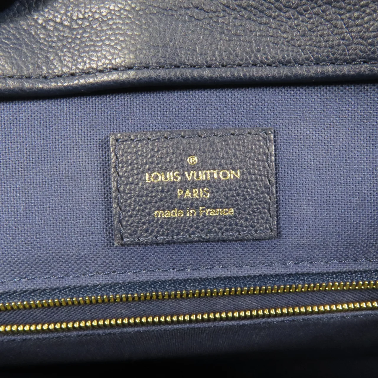 LOUIS VUITTON M51239 兩用包 牛皮 海軍藍 / Andigo Blue/Red 牛皮 中古品C - 縮圖 12