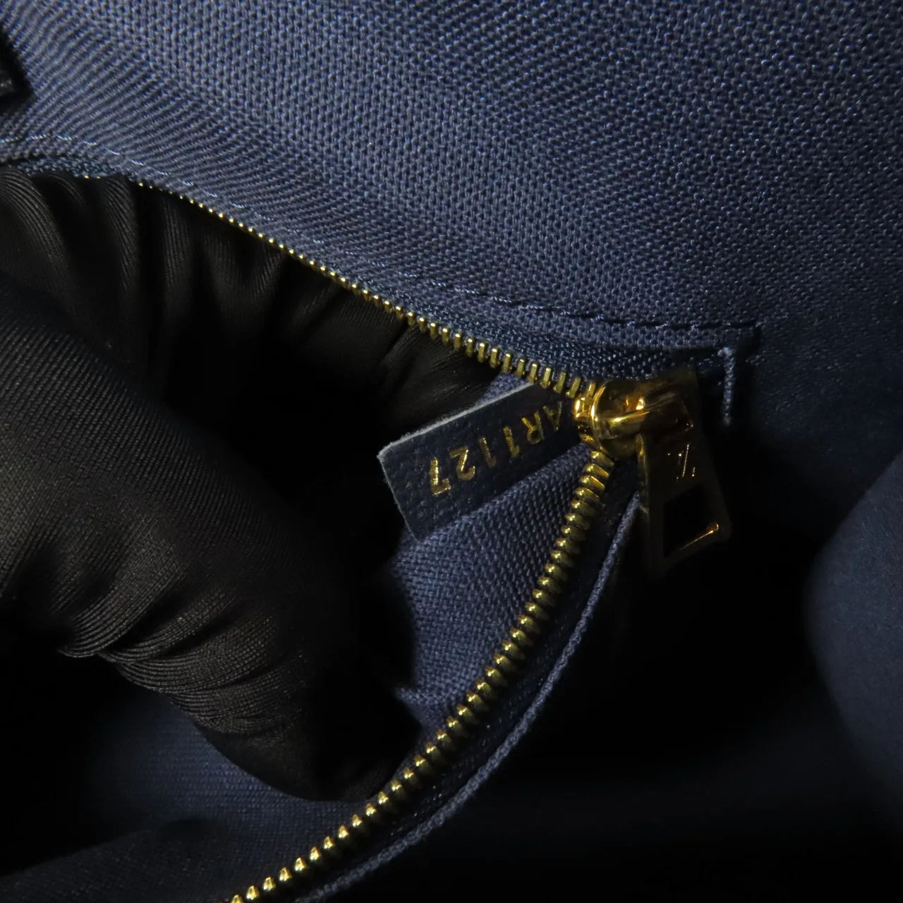 LOUIS VUITTON M51239 兩用包 牛皮 海軍藍 / Andigo Blue/Red 牛皮 中古品C - 縮圖 13