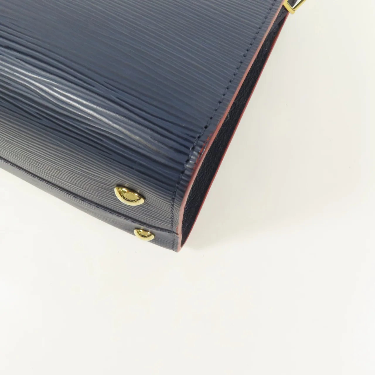 LOUIS VUITTON M51239 兩用包 牛皮 海軍藍 / Andigo Blue/Red 牛皮 中古品C - 縮圖 18