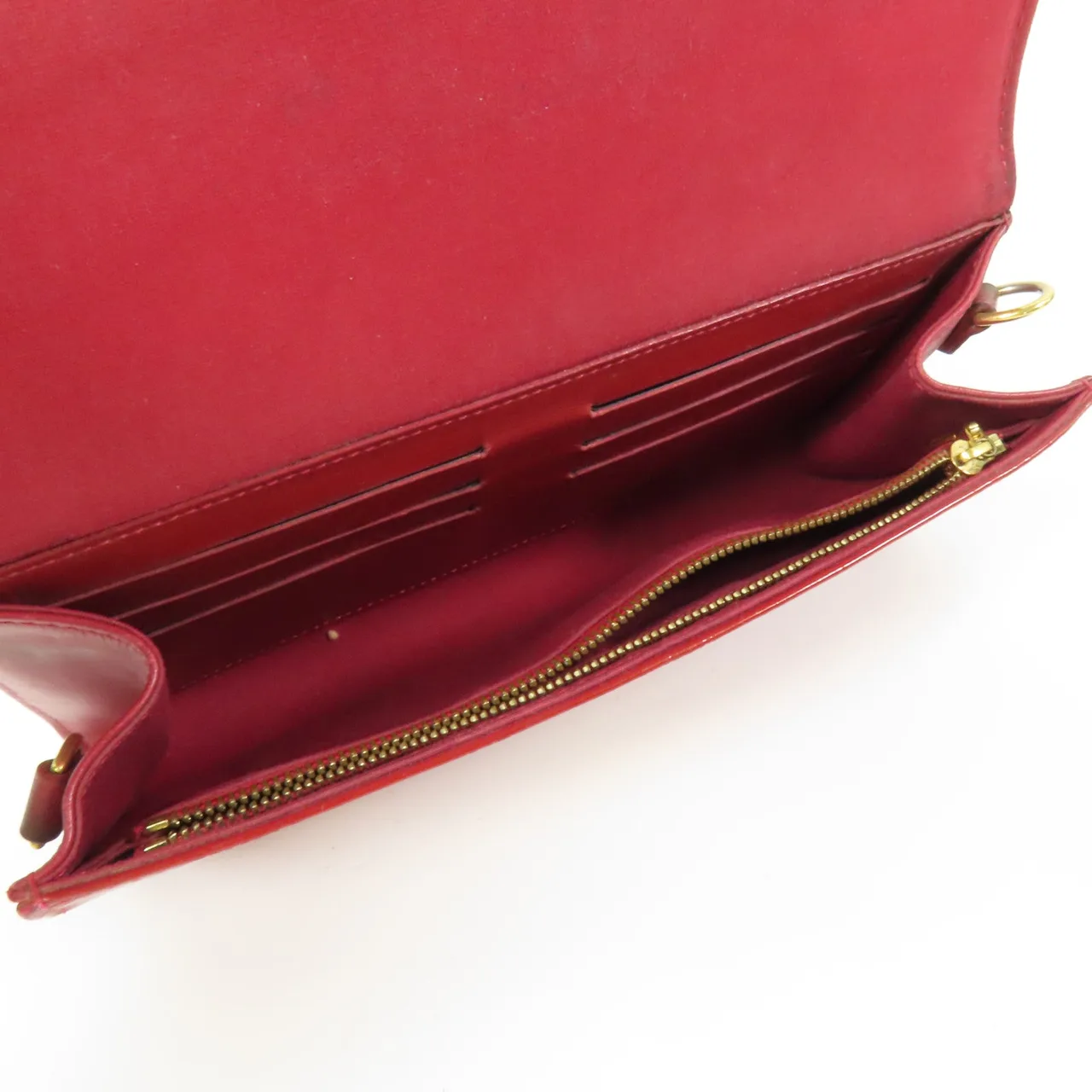 LOUIS VUITTON M91550 肩背包 皮革 紅色 / Pomme d'Amour 皮革 中古品C - 縮圖 5