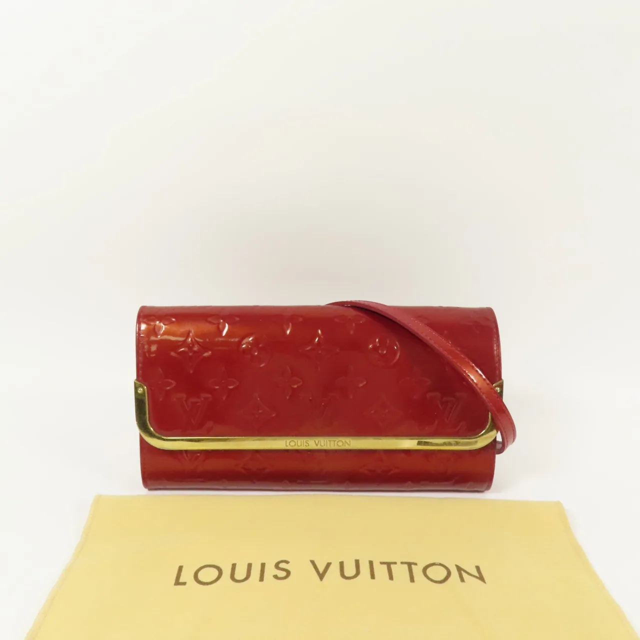 LOUIS VUITTON M91550 肩背包 皮革 紅色 / Pomme d'Amour 皮革 中古品C - 縮圖 11