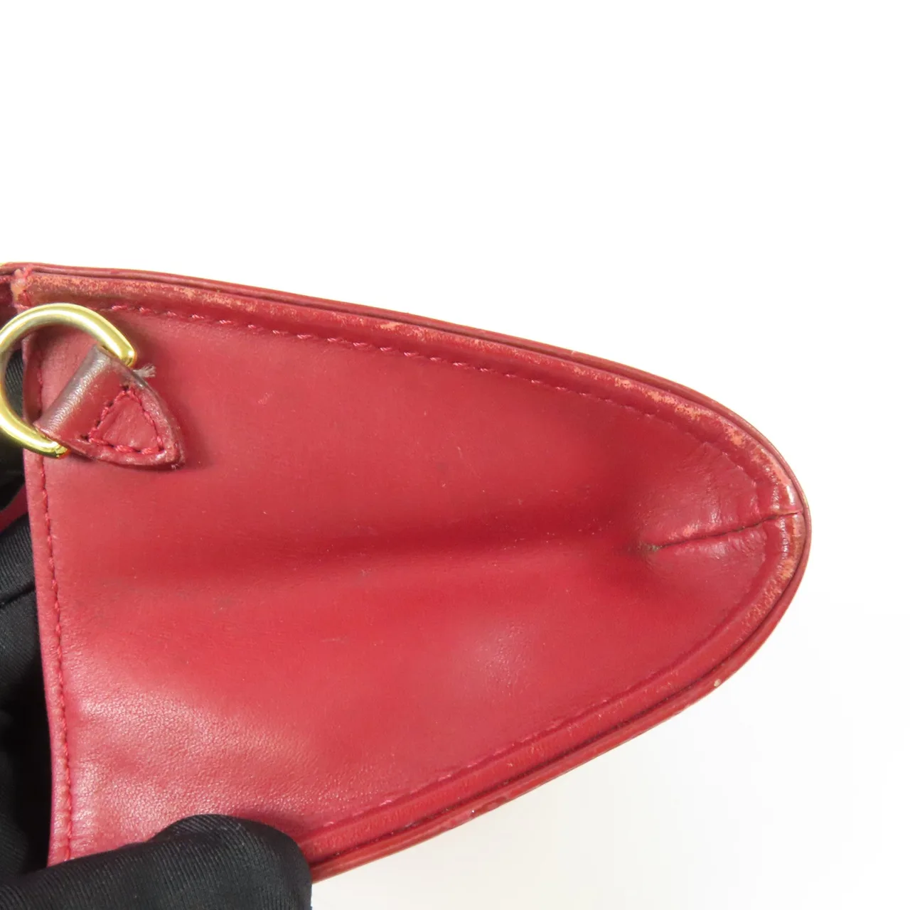 LOUIS VUITTON M91550 肩背包 皮革 紅色 / Pomme d'Amour 皮革 中古品C - 縮圖 20