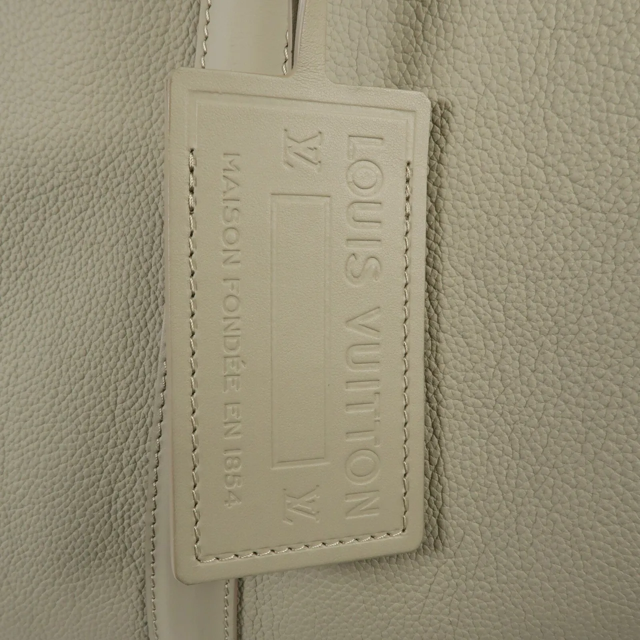 LOUIS VUITTON Keepall M22609 兩用包 牛皮 灰色 / Grey 牛皮 中古品A - 縮圖 9