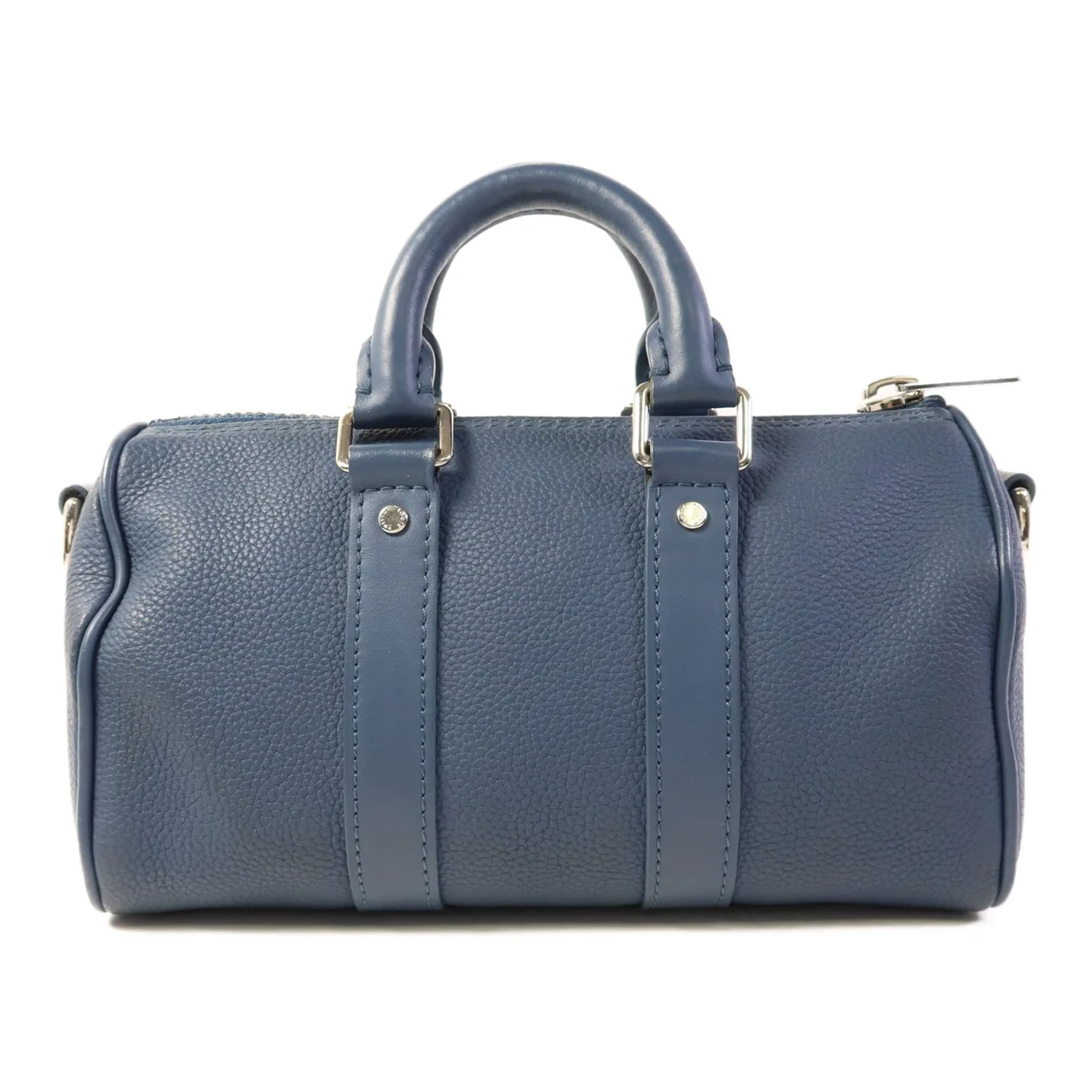 LOUIS VUITTON Keepall M81003 兩用包 皮革 藍色 / Blue 皮革 中古品B - 縮圖 2