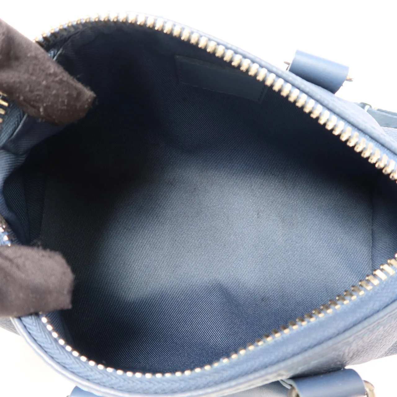 LOUIS VUITTON Keepall M81003 兩用包 皮革 藍色 / Blue 皮革 中古品B - 縮圖 6