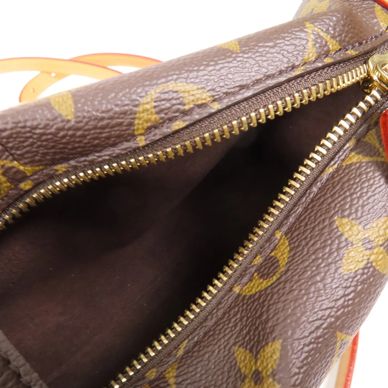 LOUIS VUITTON Side Trunk M46815 兩用包 塗層帆布 棕色 / Brown 塗層帆布 中古品A - 縮圖 10