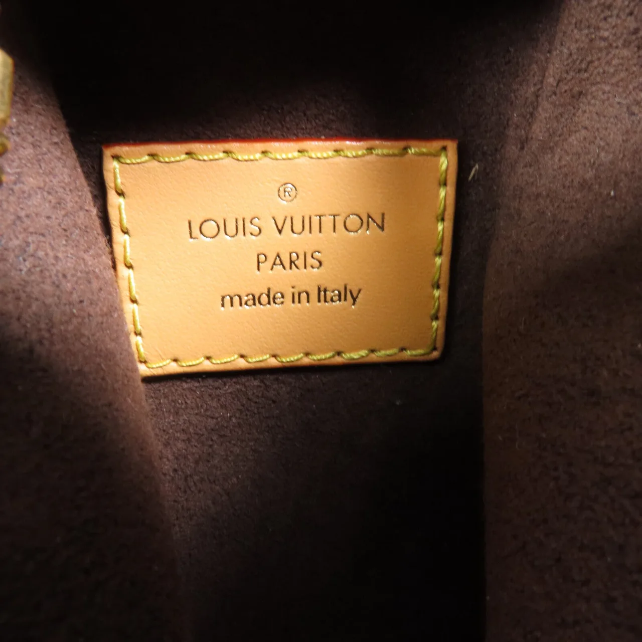 LOUIS VUITTON Side Trunk M46815 兩用包 塗層帆布 棕色 / Brown 塗層帆布 中古品A - 縮圖 11