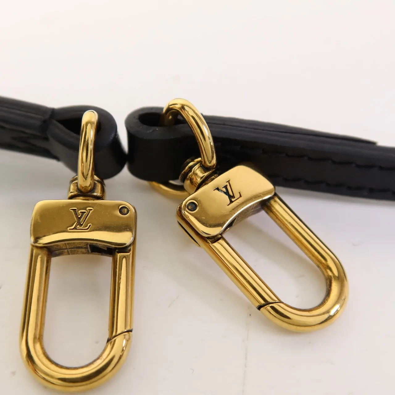 LOUIS VUITTON Petite Malle M44199 肩背包 塗層帆布 棕色 / Brown/Black 塗層帆布 中古品A - 縮圖 10