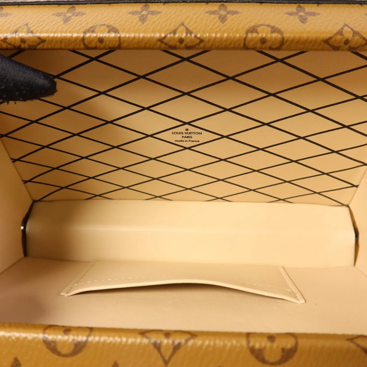 LOUIS VUITTON Petite Malle M45960 肩背包 塗層帆布 棕色 / Brown/Marron 塗層帆布 中古品B - 縮圖 6