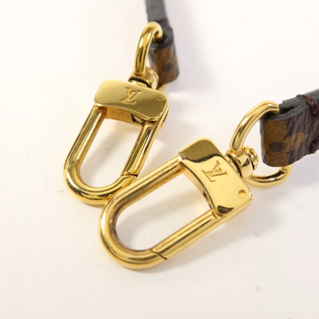 LOUIS VUITTON Petite Malle M45960 肩背包 塗層帆布 棕色 / Brown/Marron 塗層帆布 中古品B - 縮圖 9