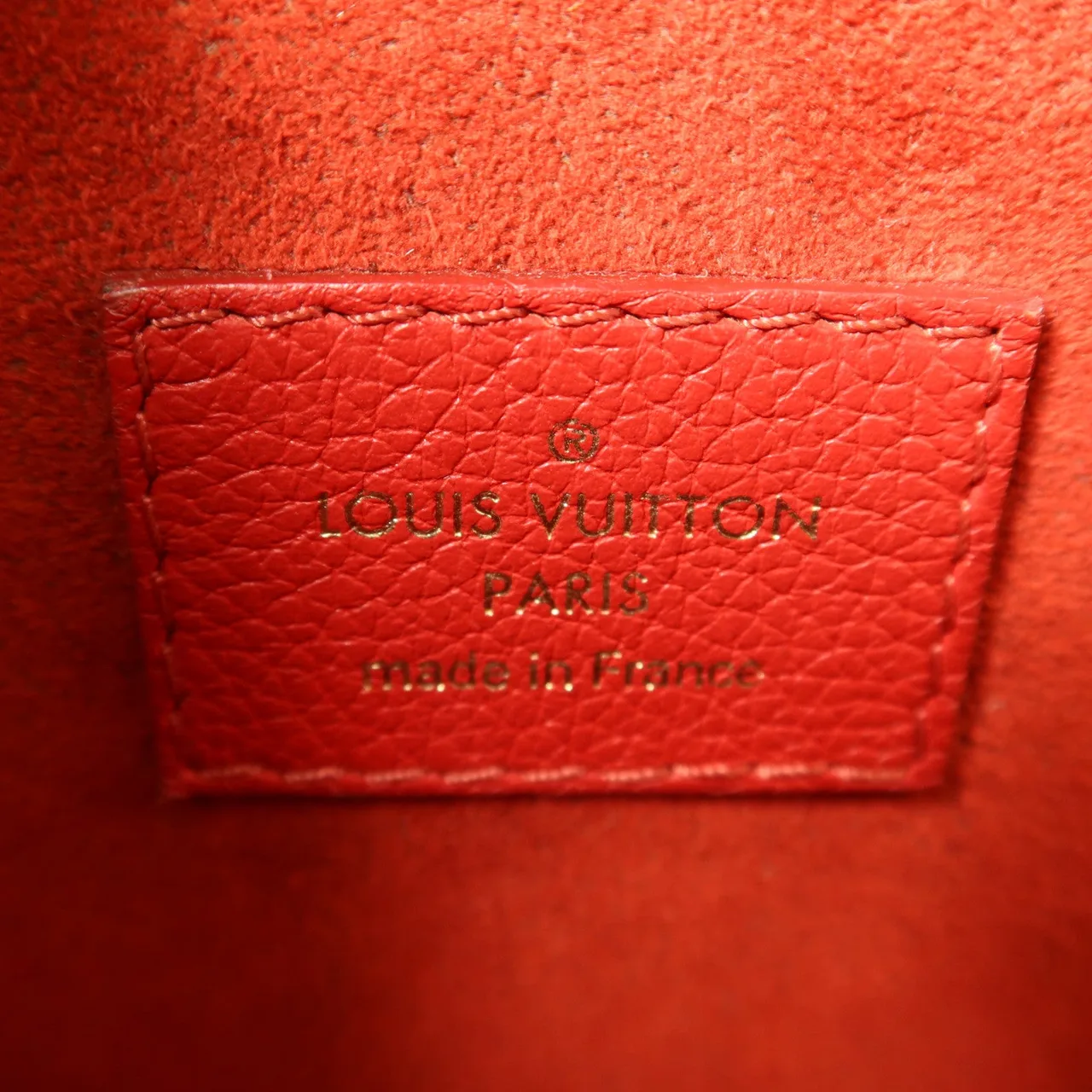 LOUIS VUITTON Victoire M41731 肩背包 塗層帆布 棕色 / 紅色 / Brown/Red 塗層帆布 中古品B - 縮圖 9