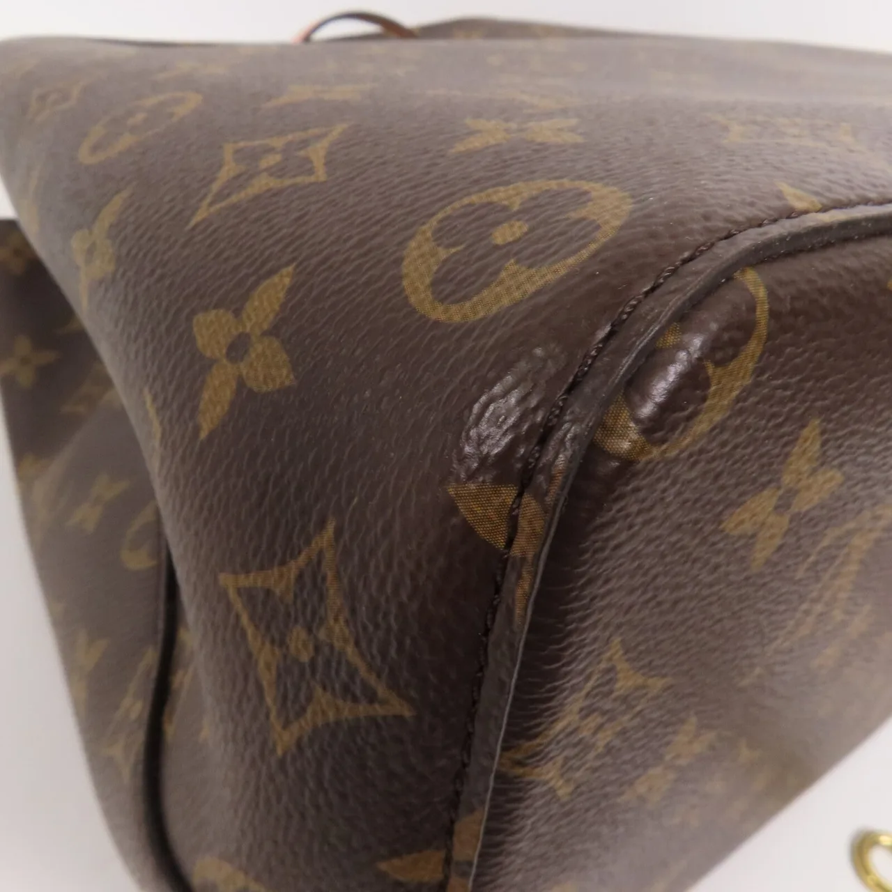 LOUIS VUITTON NeoNoe M44022 肩背包 塗層帆布 棕色 / 粉色 / Brown/Pink 塗層帆布 中古品B - 縮圖 9
