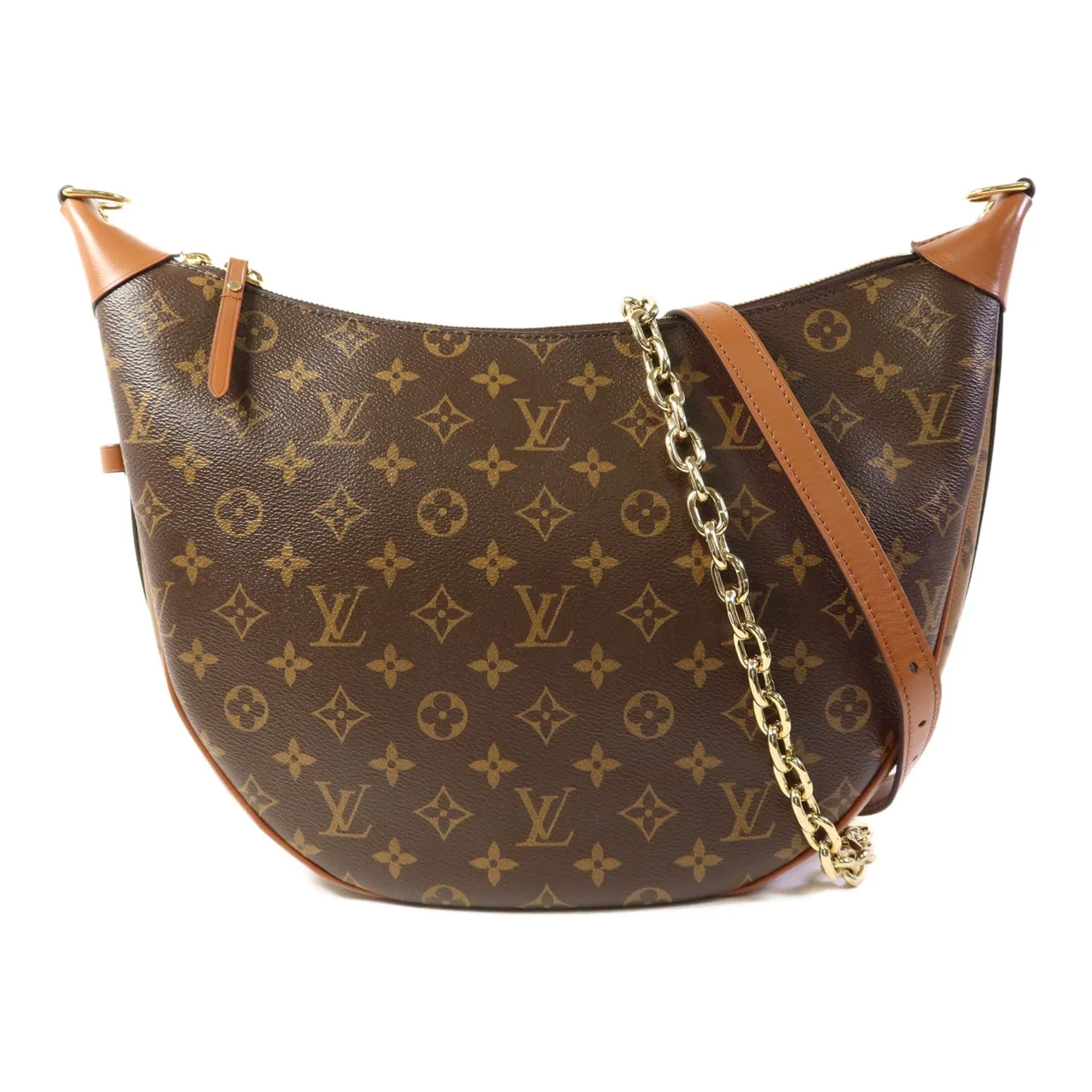 LOUIS VUITTON Loop M46311 2-Way Bag Coated Canvas 棕色 / Brown/Marron