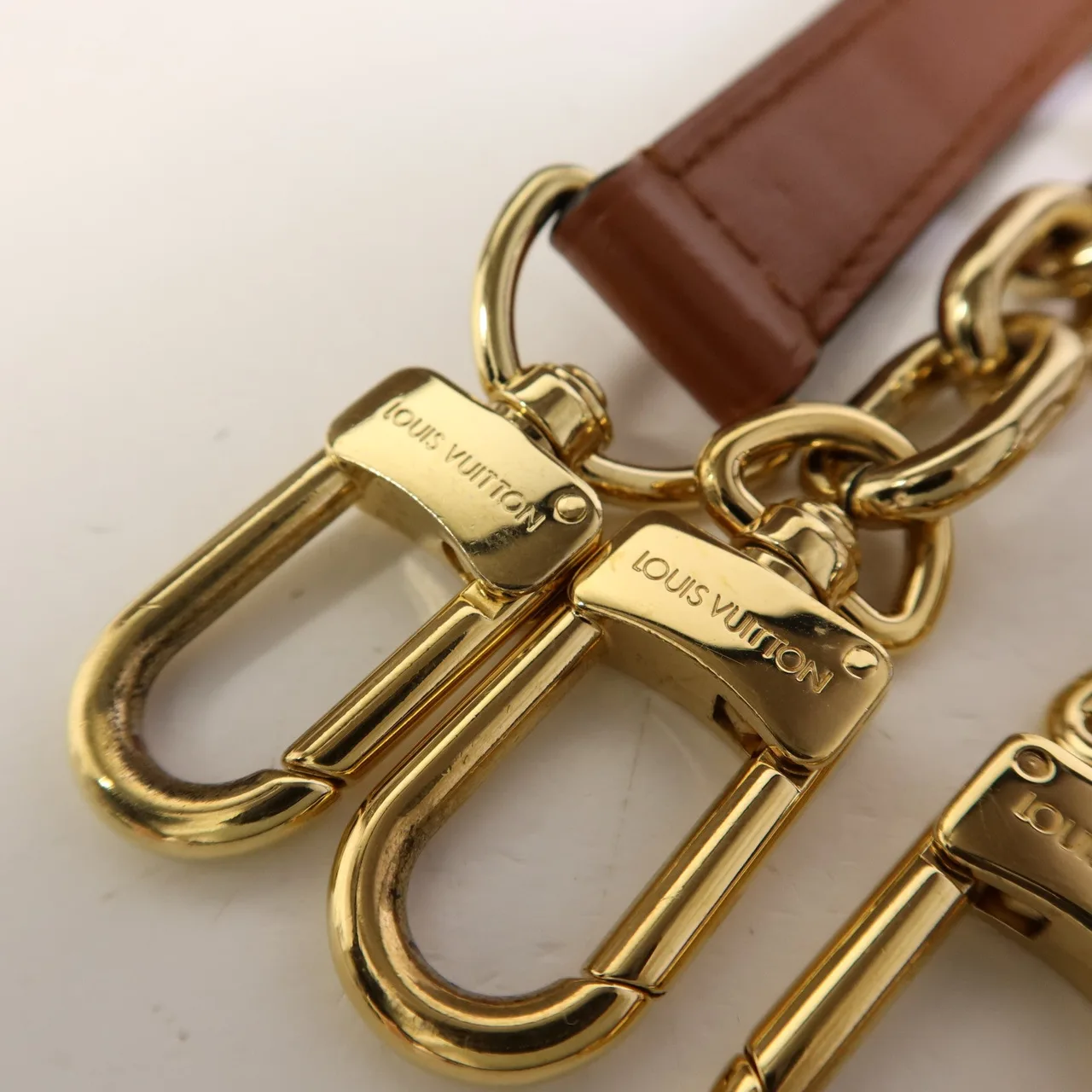 LOUIS VUITTON Loop M46311 兩用包 塗層帆布 棕色 / Brown/Marron 塗層帆布 中古品A - 縮圖 9