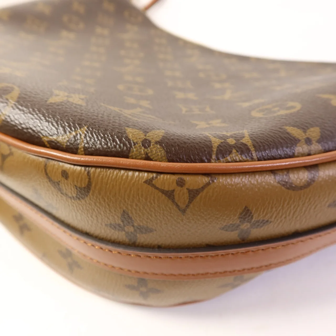 LOUIS VUITTON Loop M46311 兩用包 塗層帆布 棕色 / Brown/Marron 塗層帆布 中古品A - 縮圖 13