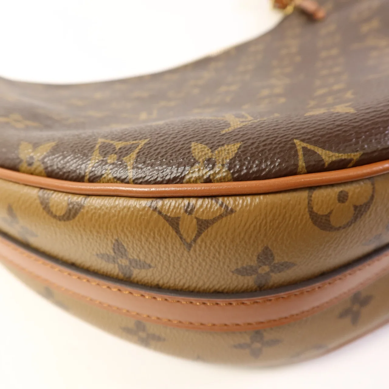LOUIS VUITTON Loop M46311 兩用包 塗層帆布 棕色 / Brown/Marron 塗層帆布 中古品A - 縮圖 14
