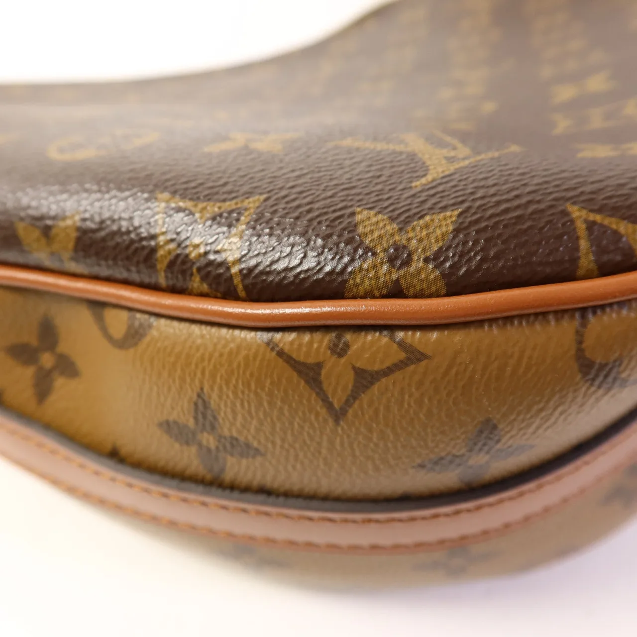 LOUIS VUITTON Loop M46311 兩用包 塗層帆布 棕色 / Brown/Marron 塗層帆布 中古品A - 縮圖 16