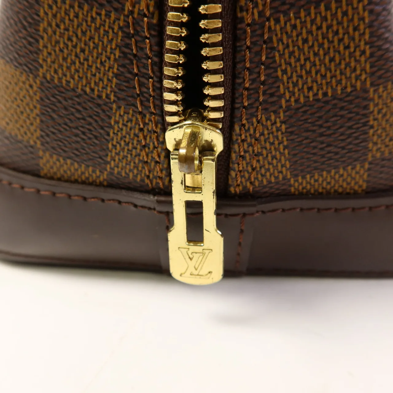 LOUIS VUITTON Alma N51131 手提包 塗層帆布 棕色 / Brown 塗層帆布 中古品B - 縮圖 10