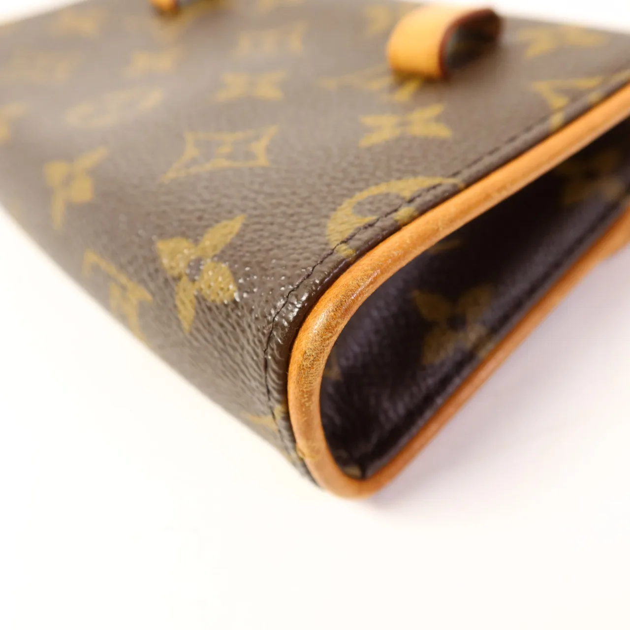LOUIS VUITTON Pochette Florentine M51855 腰包 塗層帆布 棕色 / Brown 塗層帆布 中古品A - 縮圖 14