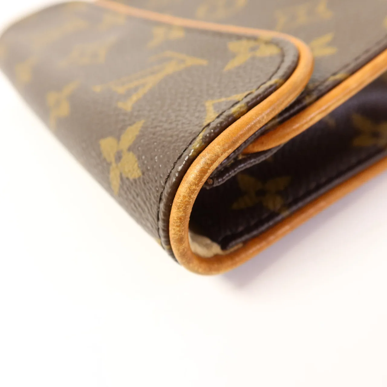 LOUIS VUITTON Pochette Florentine M51855 腰包 塗層帆布 棕色 / Brown 塗層帆布 中古品A - 縮圖 16