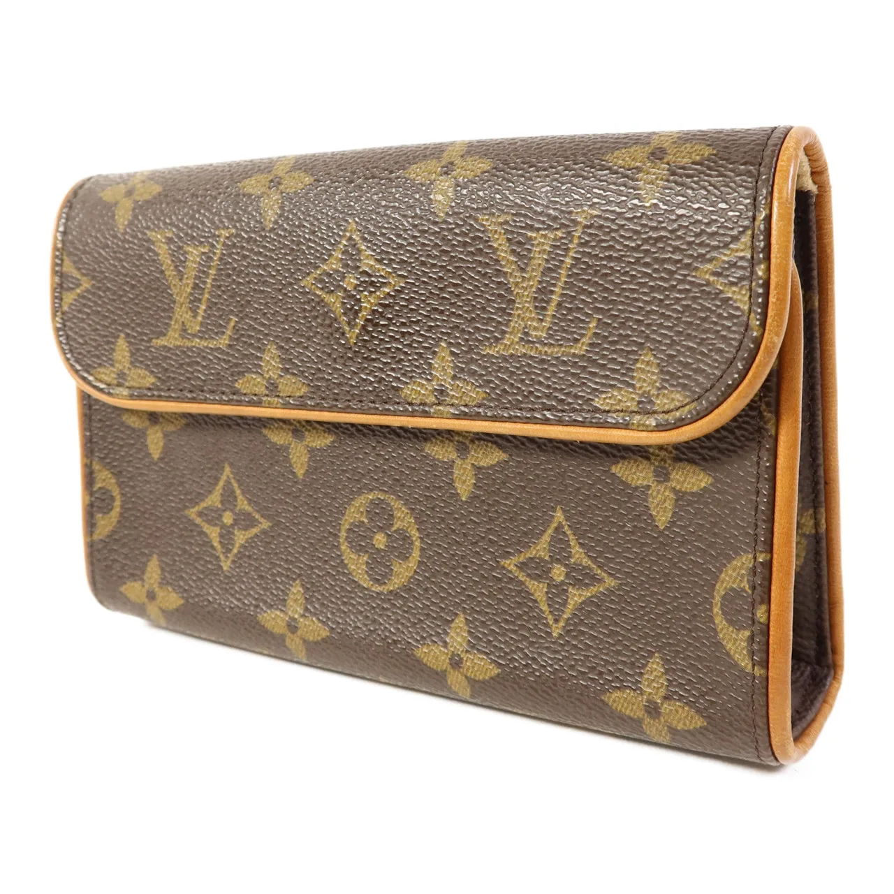 LOUIS VUITTON Pochette Florentine M51855 腰包 塗層帆布 棕色 / Brown 塗層帆布 中古品B - 縮圖 3